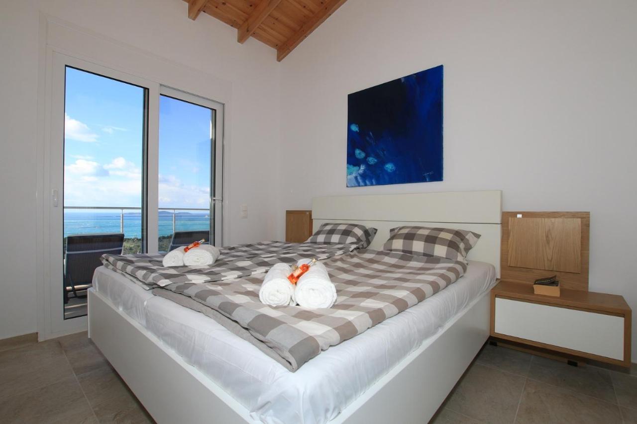 Sunset Sea View Villa 3 Агиос-Георгиос-Пагон Экстерьер фото