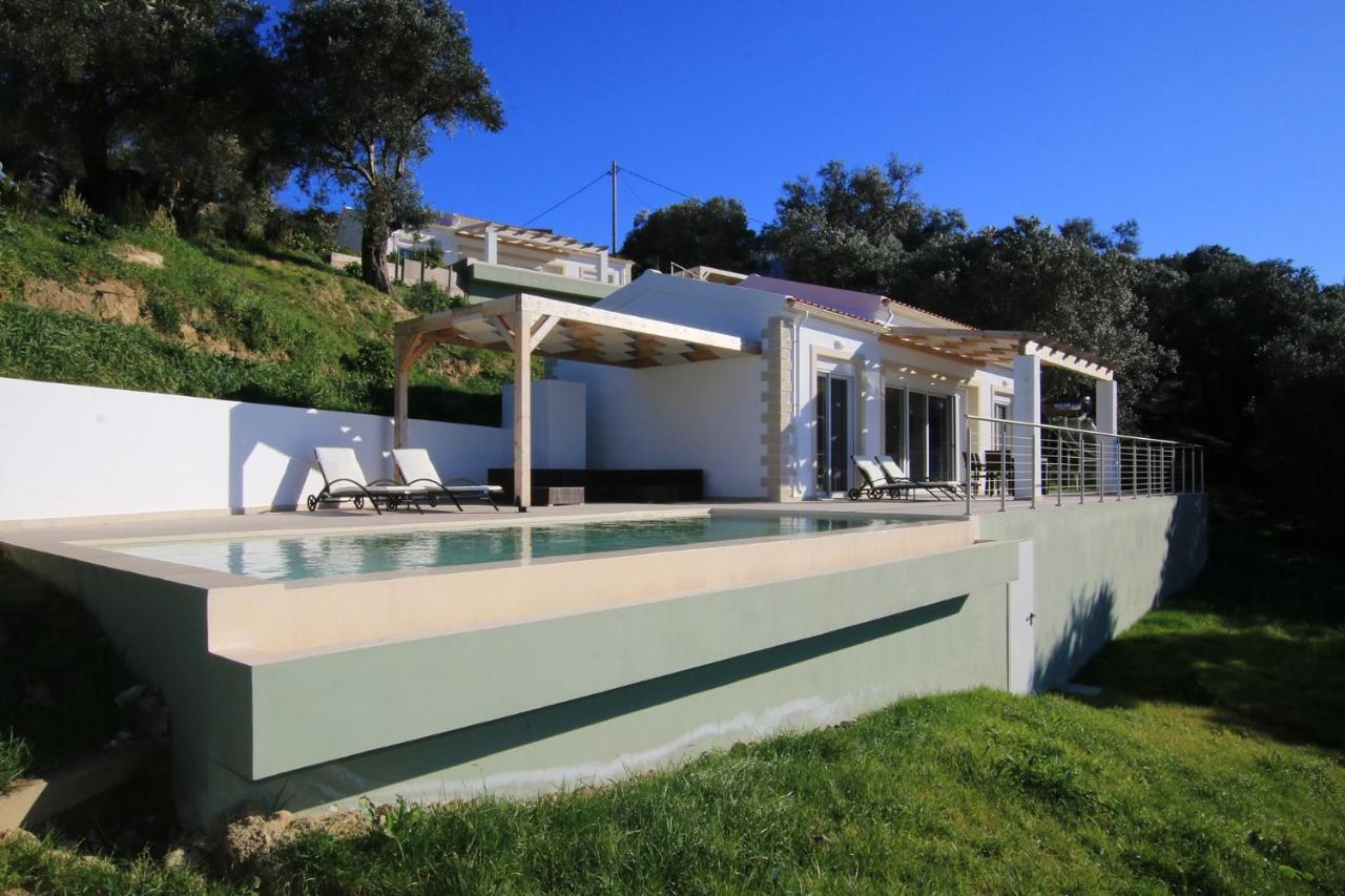 Sunset Sea View Villa 3 Агиос-Георгиос-Пагон Экстерьер фото