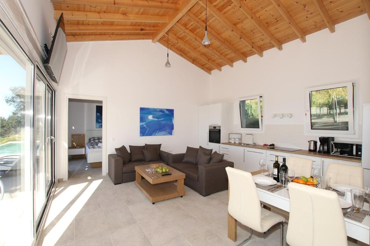 Sunset Sea View Villa 3 Агиос-Георгиос-Пагон Экстерьер фото