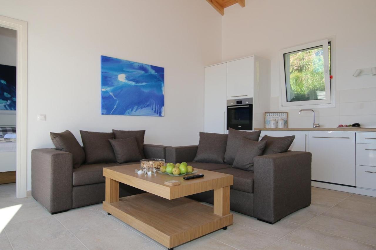 Sunset Sea View Villa 3 Агиос-Георгиос-Пагон Экстерьер фото