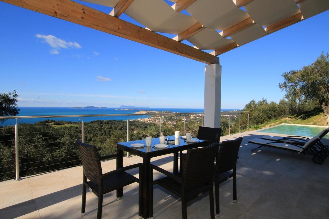 Sunset Sea View Villa 3 Агиос-Георгиос-Пагон Экстерьер фото