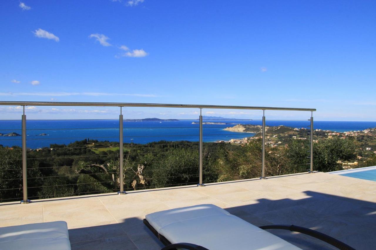 Sunset Sea View Villa 3 Агиос-Георгиос-Пагон Экстерьер фото
