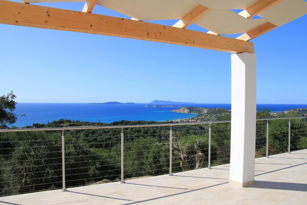 Sunset Sea View Villa 3 Агиос-Георгиос-Пагон Экстерьер фото